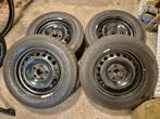 Winterbanden + velg voor een polo 195/65/R15 + vijfde band, Ophalen, Gebruikt, 15 inch, Banden en Velgen