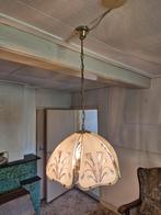 Vintage Plafondlamp, Huis en Inrichting, Lampen | Plafondlampen, Ophalen of Verzenden, Zo goed als nieuw, Glas, Vintage