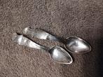 Antieke zilveren lepeltjes - set van 2, Antiek en Kunst, Ophalen