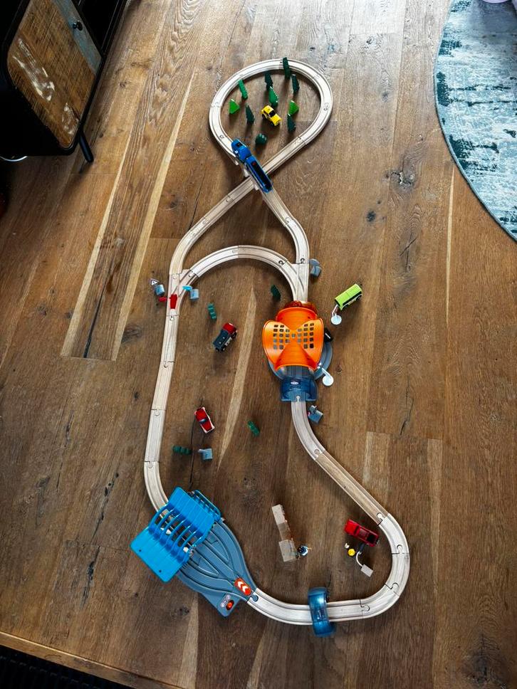 Samengestelde Brio Set SMART TECH SOUND!!, Kinderen en Baby's, Speelgoed | Houten speelgoed, Zo goed als nieuw, Overige typen