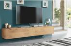 Hangend tv meubel 2 meter breed, Minder dan 100 cm, 25 tot 50 cm, Zo goed als nieuw, Ophalen