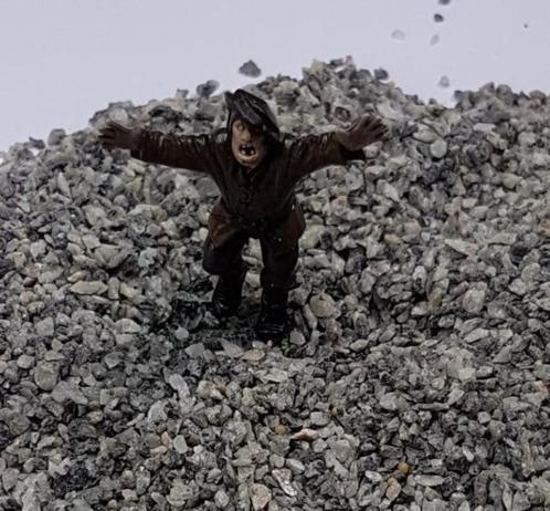 Scenery Grind/split: Grijs Graniet 10 zakjes HO Trein, Hobby en Vrije tijd, Modeltreinen | H0, Nieuw, Natuur, Gelijkstroom of Wisselstroom