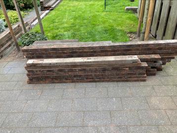 hardhouten balken 5 x 10 cm beschikbaar voor biedingen