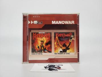 Manowar - Kings Of Metal / The Triumph Of Steel - CD beschikbaar voor biedingen