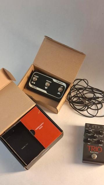 Digitech Trio+ Band Creator + FS3X Voetschakelaar beschikbaar voor biedingen