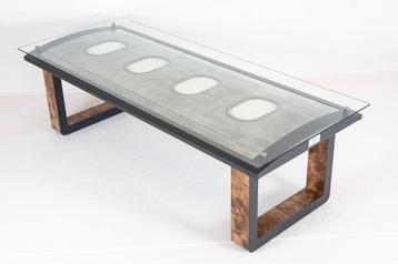 Vliegtuigtafel, eettafel, vliegtuigdeel, vliegtuigmeubel, b beschikbaar voor biedingen