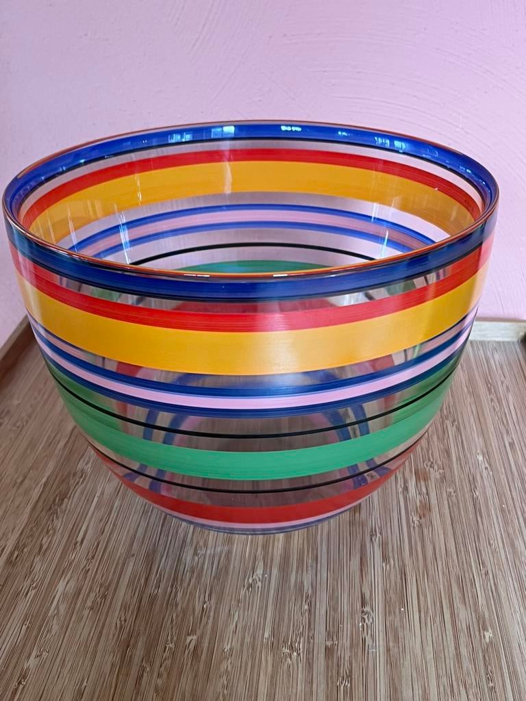 Kosta Boda Schaal van Ulrica Hydman, Ophalen of Verzenden, Zo goed als nieuw, Rond, Glas