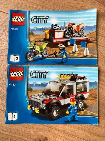 LEGO City 4433 Dirt Bike Transporter  beschikbaar voor biedingen