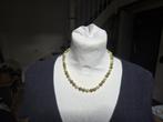 Tricolore parelketting zilver, Ophalen of Verzenden, Zilver, Ketting