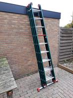 Altrex aluminium ladder / opsteekladder 3x9 sporten, Doe-het-zelf en Verbouw, Ladders en Trappen, Ophalen, Gebruikt, Ladder, Opvouwbaar of Inschuifbaar