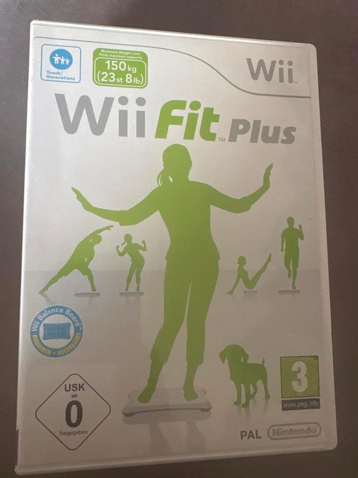 Wii Fit Plus - Wii - Inclusief Workout!, Spelcomputers en Games, Games | Overige, Gebruikt, Sport, 1 speler, Vanaf 3 jaar, Ophalen of Verzenden