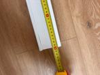 Plissegordijn wit 100 breed (verstelbare lengte tot 210), Huis en Inrichting, Ophalen, 100 tot 150 cm, 200 cm of meer, Wit