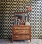 Mooie vintage eikenhouten ladekast/kaptafel, Ophalen, Zo goed als nieuw, 25 tot 50 cm, Minder dan 100 cm