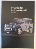 Brabus Mercedes G klasse 463 prijslijst + model 1 op 43, Ophalen of Verzenden, Gelezen, Mercedes