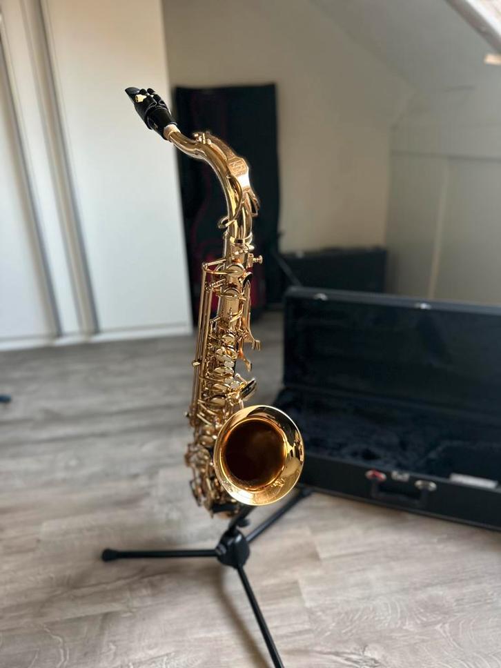 Jupiter JTS 787 Tenor saxofoon, Muziek en Instrumenten, Blaasinstrumenten | Saxofoons, Gebruikt, Tenor, Met koffer, Ophalen