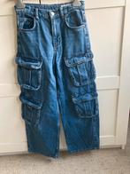 Mooie cargo spijkerbroek Zara, Kinderen en Baby's, Kinderkleding | Maat 158, Ophalen of Verzenden, Zo goed als nieuw, Meisje, Broek
