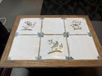 17e eeuwse wand tegels polychroom vogels, Antiek en Kunst, Ophalen
