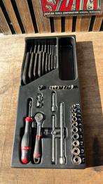 Facom 1/4” dop/bitset incl. inbussleutels, Ophalen of Verzenden, Gebruikt