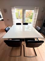 Eettafel met 6 stoelen, Huis en Inrichting, Complete eetkamers, Ophalen, Gebruikt