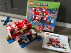 Lego Minecraft 21270 Het Mooshroom huis, Ophalen of Verzenden, Zo goed als nieuw, Complete set, Lego