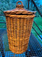Rotan Wasmand Rond, Ophalen, Gebruikt, Bruin, Overige typen