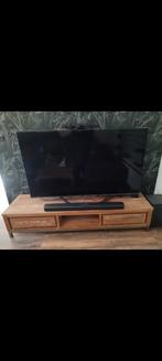 Tower Living Venetië Teak TV Meubel 180cm, Huis en Inrichting, Kasten | Televisiemeubels, Gebruikt, 150 tot 200 cm, Teakhout, Ophalen of Verzenden