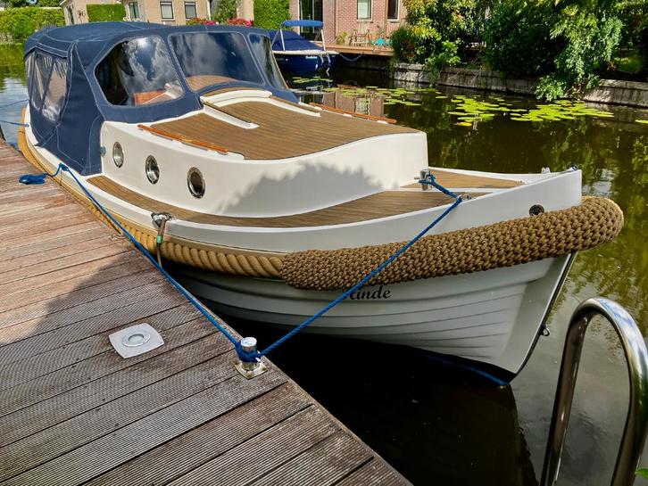 Mopol 777, Watersport en Boten, Motorboten en Motorjachten, Zo goed als nieuw, Polyester, 6 tot 9 meter, Diesel, Binnenboordmotor