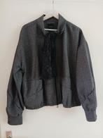 Modieus nieuw grijs/zwart jasje van ELSEWHERE. Maat L., Verzenden, Maat 42/44 (L), Nieuw, Jasje