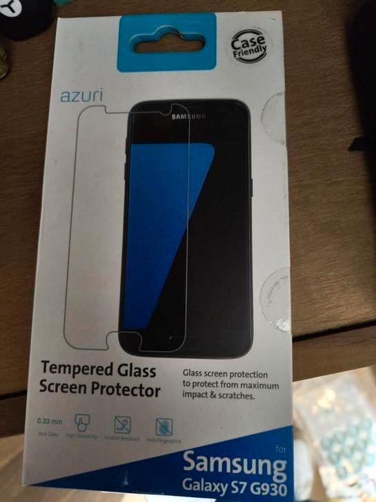 Screen protector Tempered Glass voor Samsung G930 Galaxy S7, Telecommunicatie, Mobiele telefoons | Hoesjes en Frontjes | Samsung