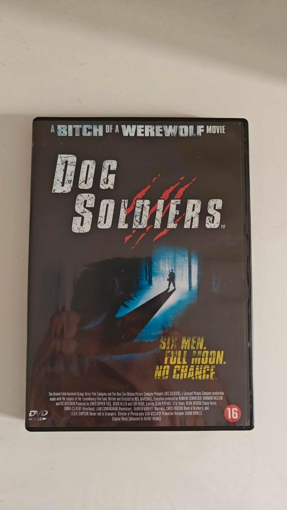 Dog Soldiers DVD 2002, Cd's en Dvd's, Dvd's | Horror, Gebruikt, Vanaf 16 jaar, Ophalen of Verzenden