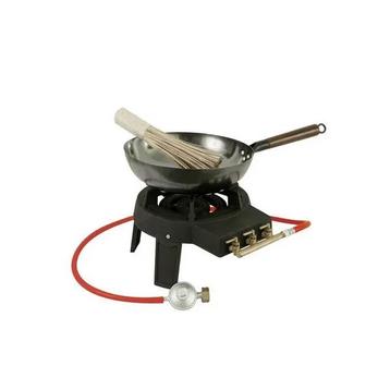 Grill Guru Easy Asia complete outside burner kit met wok beschikbaar voor biedingen