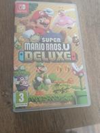 New Super Mario Bros. U Deluxe, Ophalen of Verzenden, Zo goed als nieuw, Platform, 3 spelers of meer