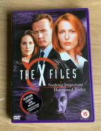 The X-Files DVD - Nothing Important Happened Today, Cd's en Dvd's, Dvd's | Tv en Series, Vanaf 12 jaar, Ophalen of Verzenden, Zo goed als nieuw