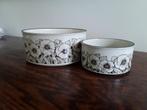Twee vintage ovenschalen Hornsea Pottery Cornrose Lancaster, Gebruikt, Ophalen of Verzenden, Schaal of Schalen, Overige stijlen