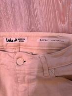 Lois Raval High Rise Flare Beige Broek maat S /28, Beige, Ophalen of Verzenden, Zo goed als nieuw, Maat 36 (S)