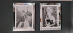2 spiegelrand frame met Marylin Monroe, Ophalen, Zo goed als nieuw, Hout, Minder dan 50 cm
