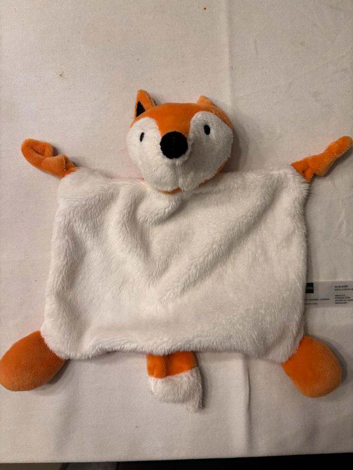 Schattige HEMA Knuffel Vos tut doekje lapje als nieuw!, Kinderen en Baby's, Speelgoed | Knuffels en Pluche, Zo goed als nieuw