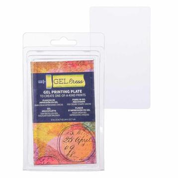 Gel Press Gel Printing Plate 3x5 inch #10808 * laatste  beschikbaar voor biedingen