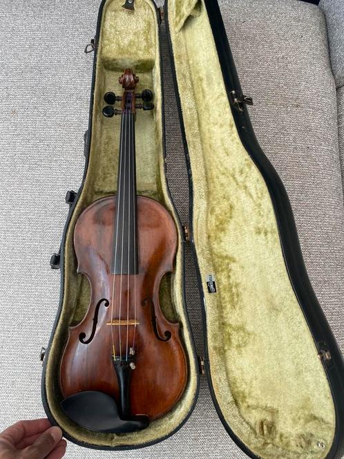 Oude viool rond 1750 gerestaureerd met taxatierapport, Muziek en Instrumenten, Strijkinstrumenten | Violen en Altviolen, Gebruikt