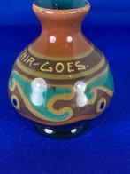 Gouda glansplateel vaasje Souvenir Goes Zenith, Antiek en Kunst, Antiek | Vazen, Ophalen of Verzenden