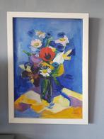 bloem stilleven gesigneerd H.v Wersch '59, Ophalen of Verzenden