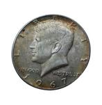 * 1967 -  USA  -  Half Dollar Kennedy  -  ZILVER  ** Patina, Postzegels en Munten, Munten | Amerika, Zilver, Losse munt, Verzenden