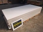 gipsplaten 12 mm dik, rechte kanten, 118,5x245cm, vinyl laag, Ophalen, Gebruikt