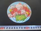 sticker CVB bank strip spaarvarken varkens, Ophalen, Zo goed als nieuw