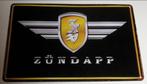 ZUNDAPP : Metalen Bord Logo Zundapp Brommer, Verzamelen, Merken en Reclamevoorwerpen, Verzenden, Nieuw, Reclamebord