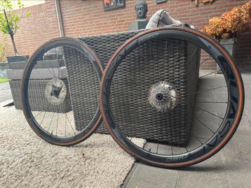 Quasar QS35 Carbon Disc wielset compleet Shimano beschikbaar voor biedingen
