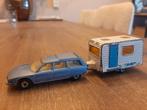 Matchbox Citroen CX met Caravan - 1979, Ophalen of Verzenden
