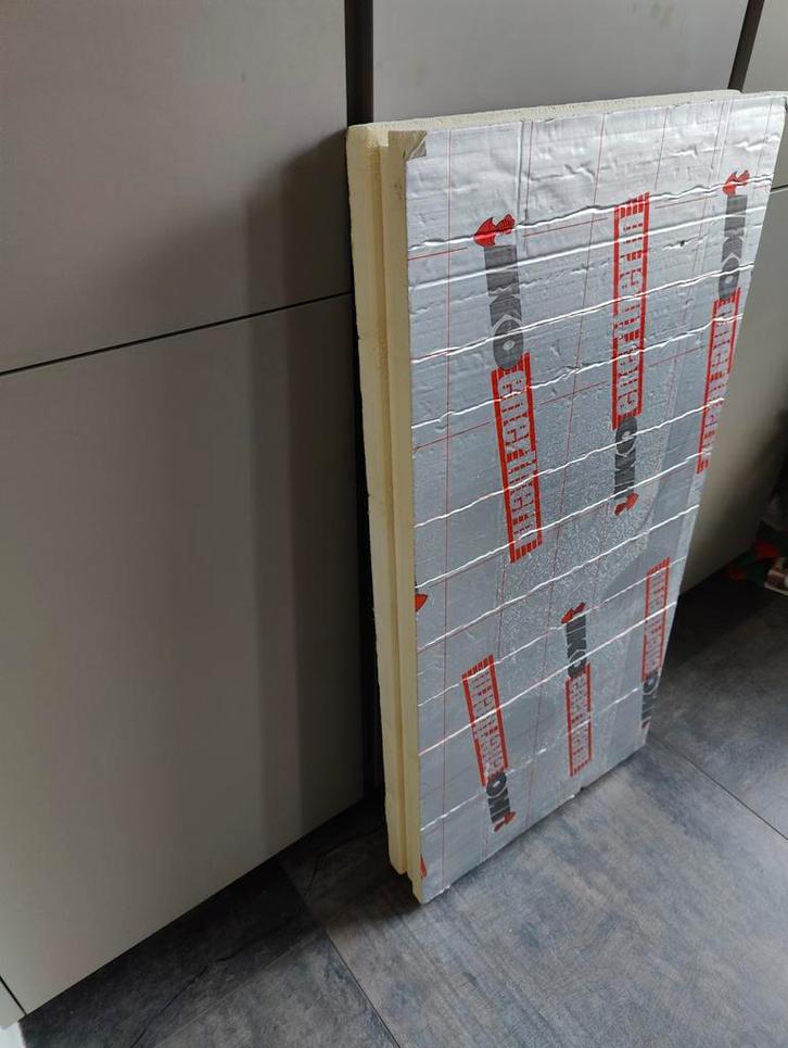 Iko Enertherm 3,5 isolatieplaten: 10x60x120, Doe-het-zelf en Verbouw, Isolatie en Afdichting, Nieuw, Hardschuim (Pir), Ophalen