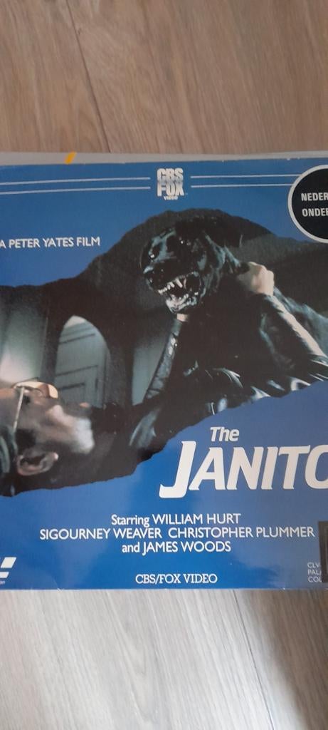 Laserdisc  Janitor   PAL, Ophalen of Verzenden, Zo goed als nieuw