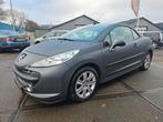 Peugeot 207 CC 1.6 VTi, 65 €/maand, Gebruikt, Zwart, 4 cilinders